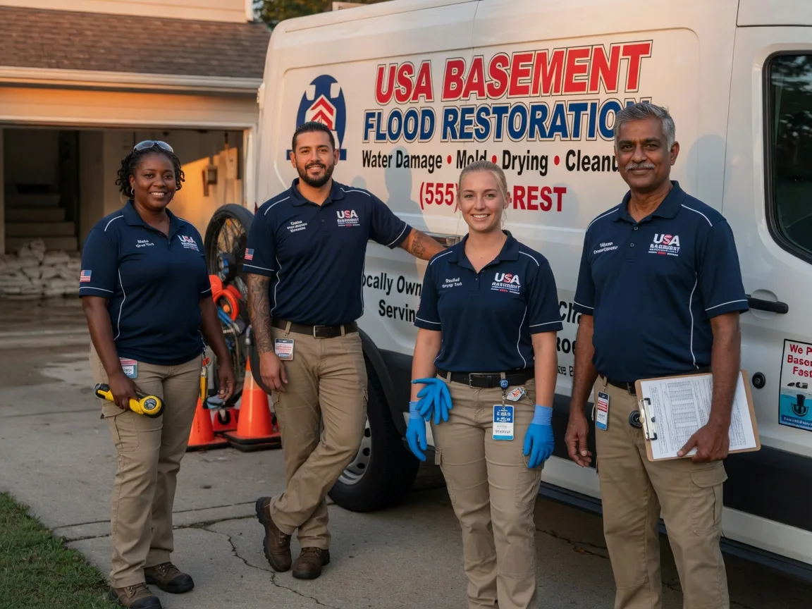 Basement Flood Cleanup company in Brooks, ME